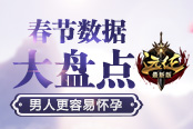 男人更容易懷孕?《遠征》春節(jié)趣味數(shù)據(jù)大盤點